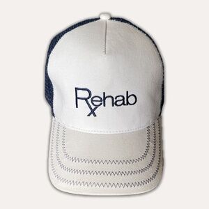 Hard Rock Hotel Las Vegas  offical Rehab Trucker Hat One Size - Y2K